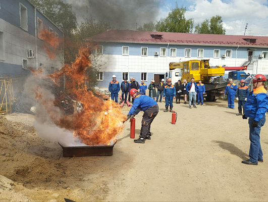 Противопожарная тренировка прошла в Дедовске