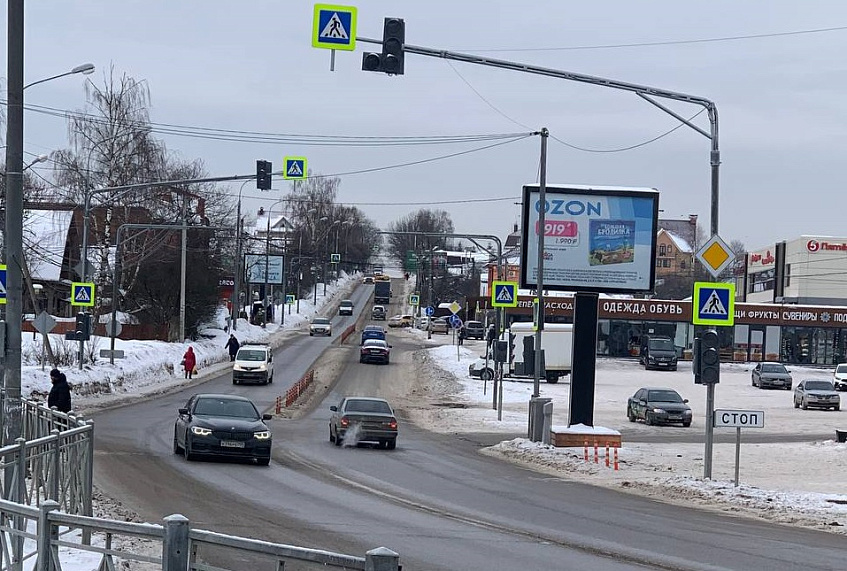 В Павловской Слободе отключились светофоры