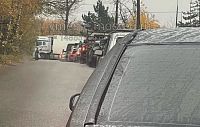 Во дворах Новопетровского снова транспортный коллапс