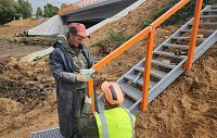 Дорожный мост через Молодильню вблизи Мансурово почти готов