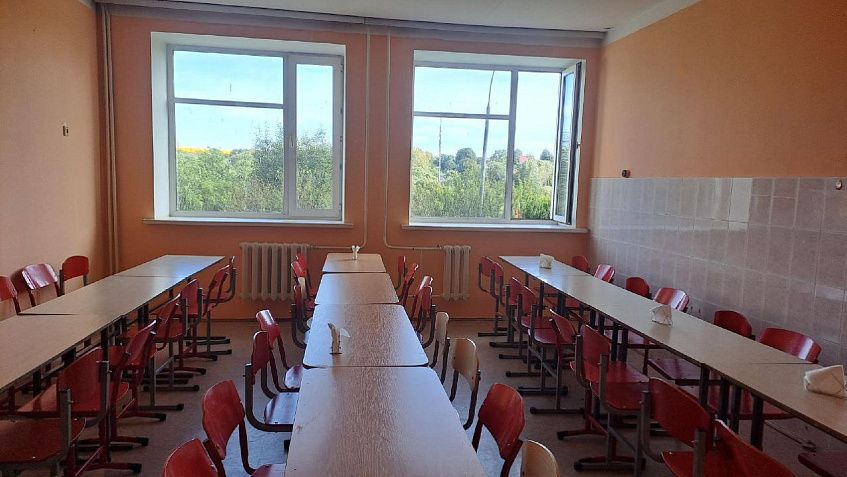 В школе с. Павловская Слобода дети обедают в антисанитарных условиях