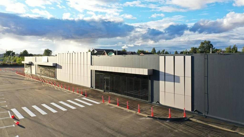 В Лешково откроют супермаркет общей площадью 1 500 квадратных метров