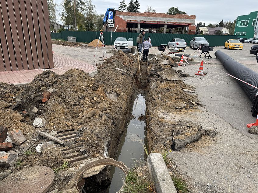 Строящийся в Снегирях фастфуд врезают в сети 