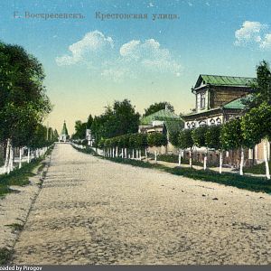 Крестовская. Улицы Истры: старые и новые