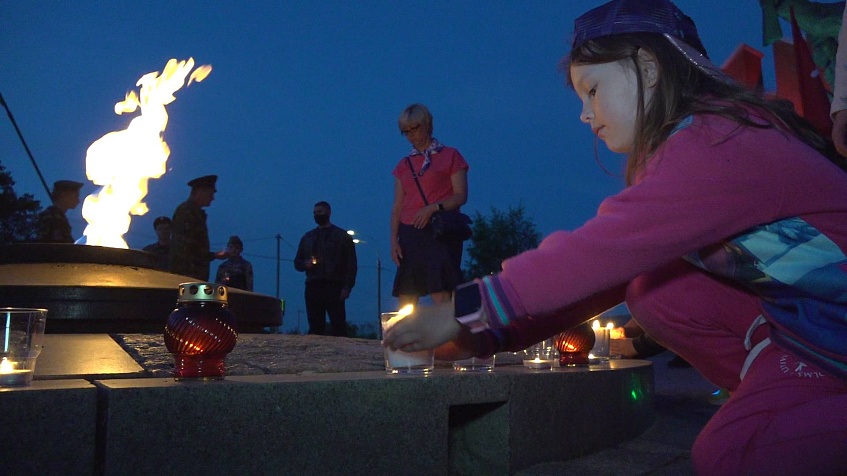 В День памяти и скорби в городском округе Истра зажгли «Свечу Памяти» 