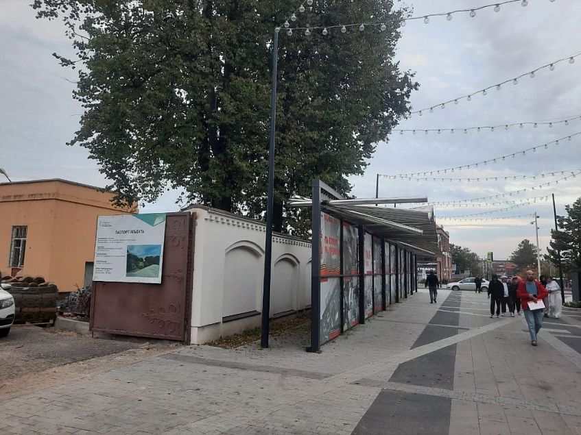 Срок работ по благоустройству территории возле ВЗУ продлили