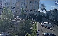 Опасность на балконе: зажигалка спровоцировала пожар