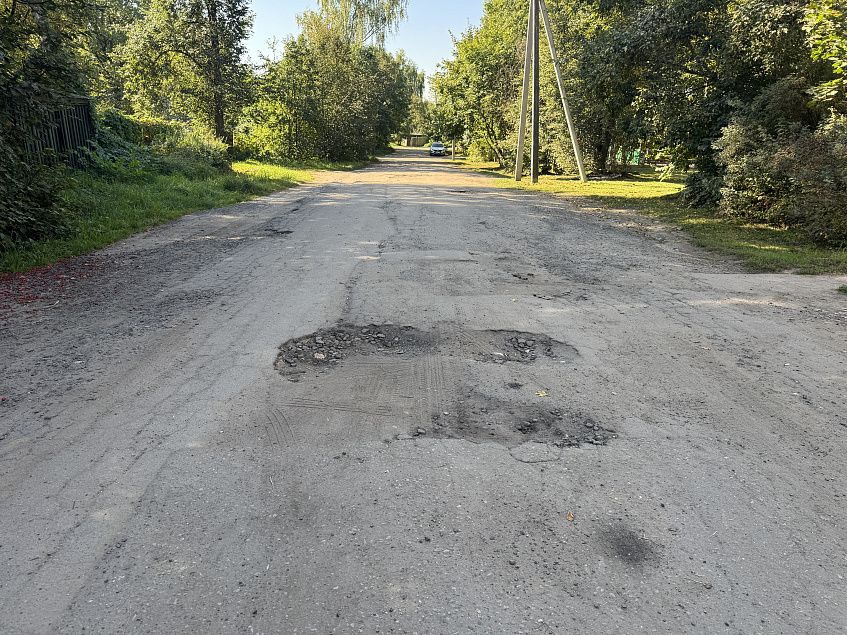 Жители улицы Центральной в Рождествено отрезаны от мира