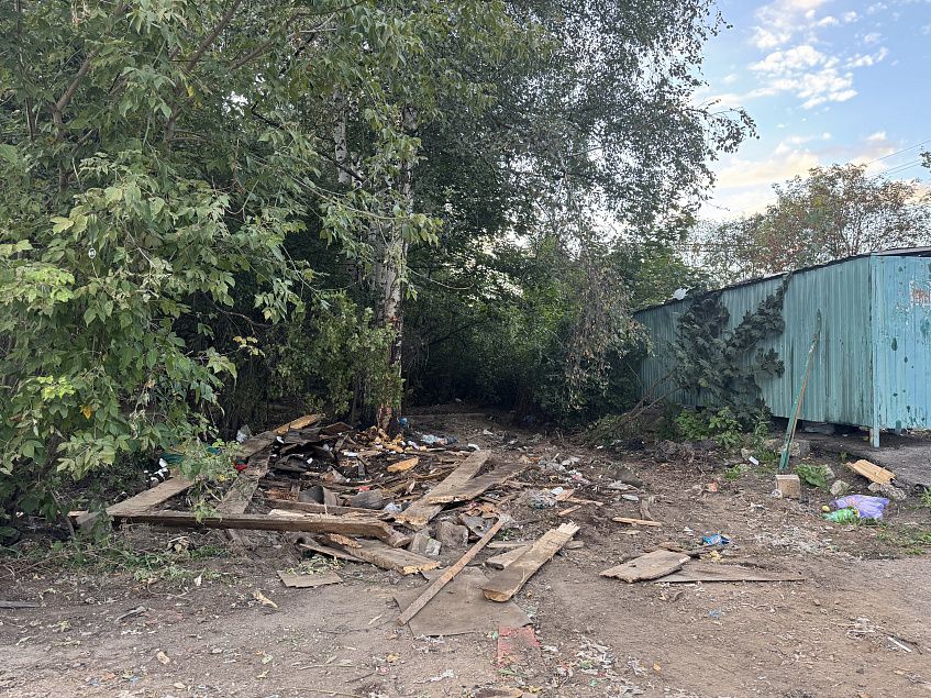 Дедовчане вновь жалуются на мусор возле Миитовской