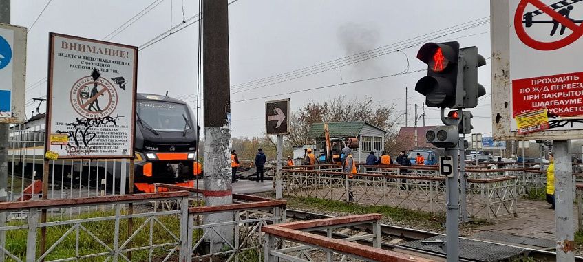 Ремонт железнодорожных путей добрался до Истры