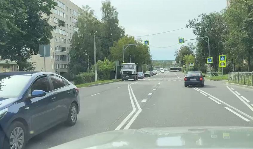 Разметка на улице Ленина: новые вызовы от дорожных служб