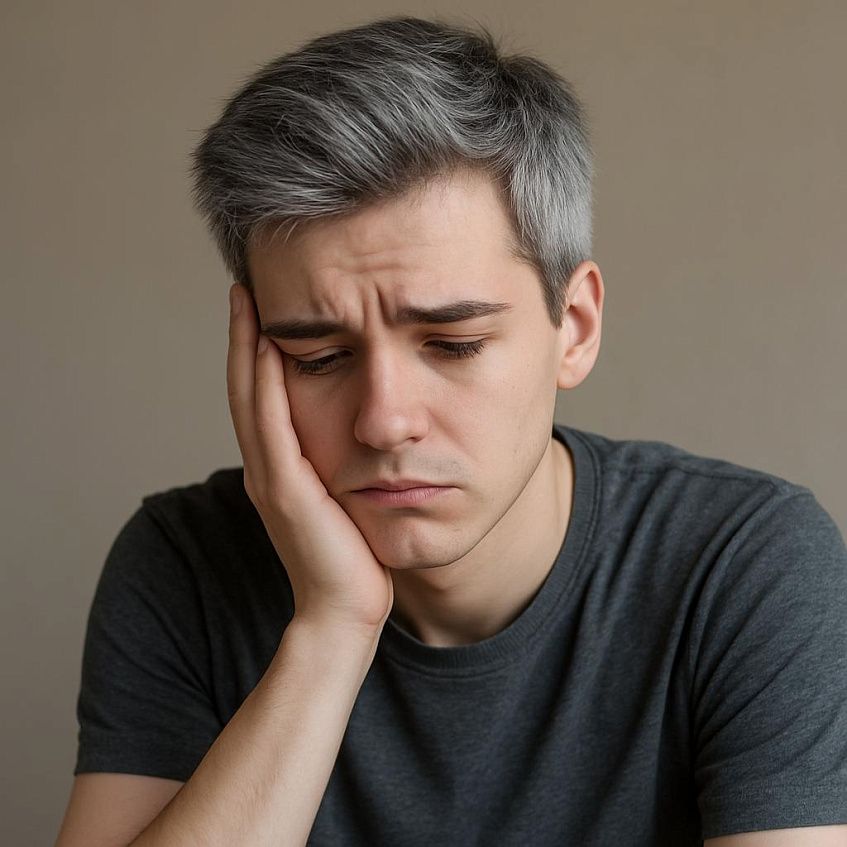 Молодёжь в России начала седеть в 20 лет, заявляют трихологи