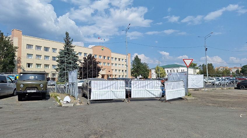 В центральной части Истры начинается благоустройство