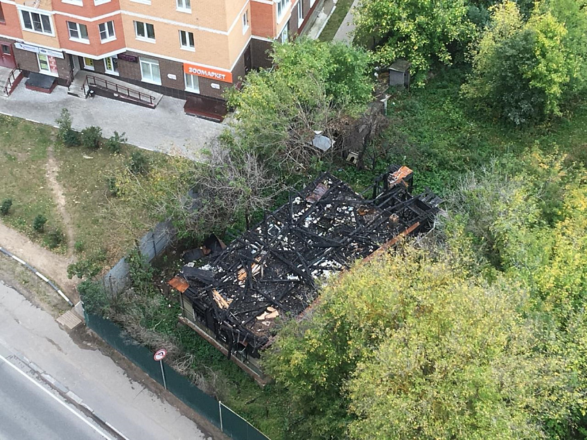 Сгоревший дом на улице Ленина: новые подробности