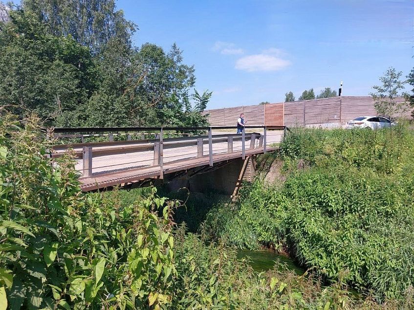 По мосту через р. Беляну ограничат движение