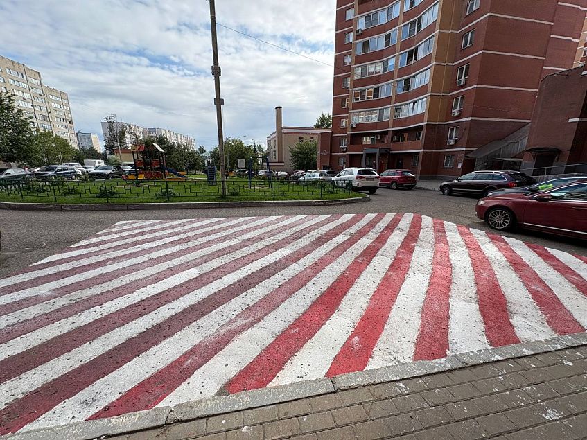 В истринских дворах появились спецпарковки для пожарных машин