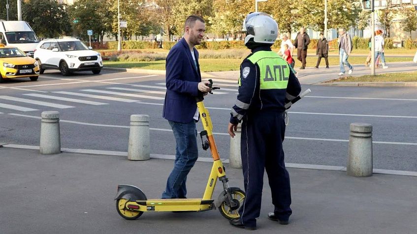 ГАИ проведёт рейд по профилактике нарушений среди самокатчиков и велосипедистов