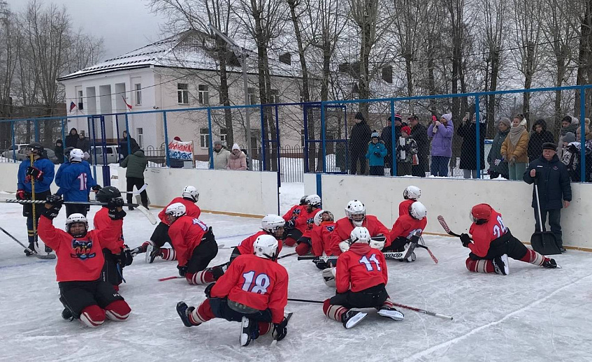 Юные хоккеисты сразились в турнире «Лёд и Пламя»