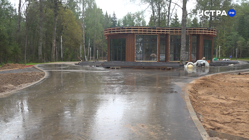 Обустройство лесопарка «Соколка» близится к завершению