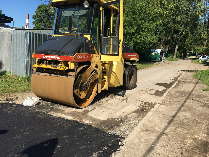 Асфальт на Красном Октябре восстановит «Истринская теплосеть» 