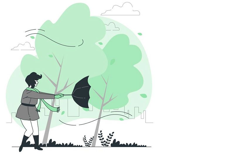 Ожидается сильный ветер