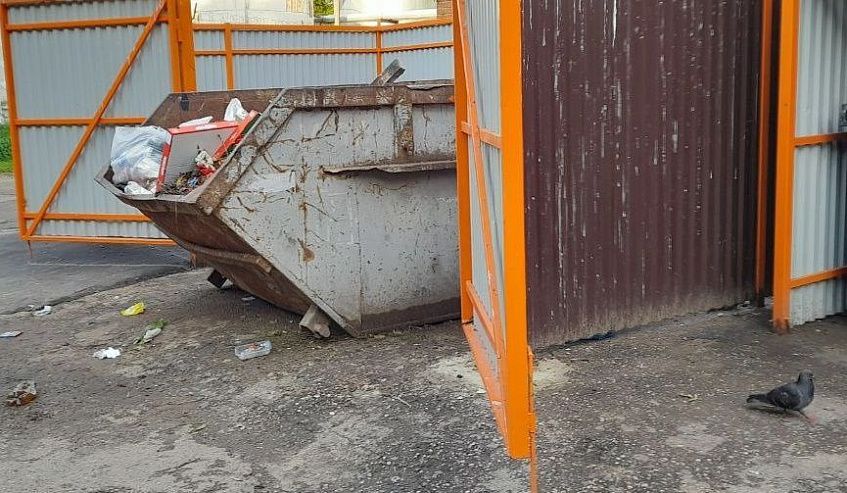 На устройство контейнерной площадки, против которой выступили жители, выделили средства