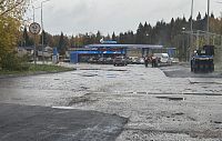 Ямы при въезде на «Газпромнефть» в Истре заделали после жалоб