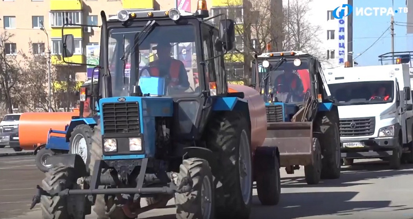 Генеральная уборка стартует с главной площади