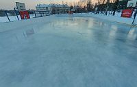 Несмотря на проблемы с гидрантом, в Павловской Слободе к концу января залили каток