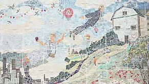 Вторая жизнь фарфора: на улице Босова в Истре появился уникальный экологический арт-объект