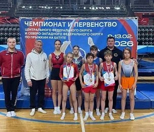 Пять золотых медалей завоевали истринские батутисты