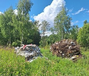 Мусорный полигон в Вельяминово растёт, а администрация Истры целое лето «ждала сухой погоды»