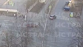 ДТП в Истре: питбайкер столкнулся с автомобилем Следственного комитета