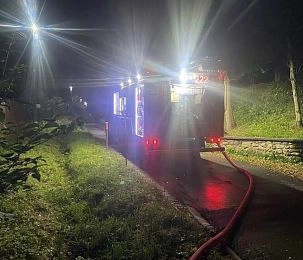 В деревне Зеленково пожарные не смогли безопасно набрать воду 