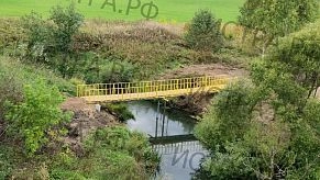 Временный маршрут для пешеходов организовали вблизи Первомайского