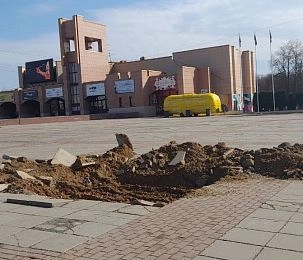 На площади Дружбы в Истре проводят археологические изыскания