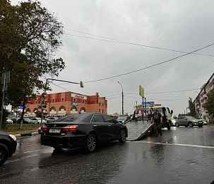 ДТП в центре Истры парализовало движение