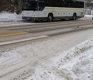 Истринцы просят разрешить остановку автобуса на Пятницком шоссе
