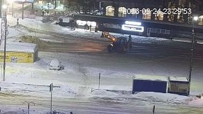 Снег с автовокзала в Истре уберут весной 