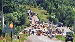 Вблизи Мансурово произошло очередное ДТП с большегрузами