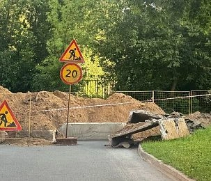 Масштабная реконструкция теплосетей в Истре добралась до улицы 25 лет Октября