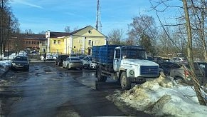 Жители Истры сообщают о катастрофической нехватке парковочных мест