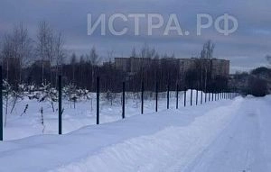 У деревни Сычёвки началось строительство