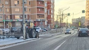 Кучи реагентов на тротуарах вызывают недовольство истринцев