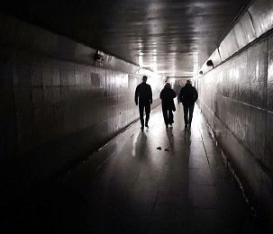 Дедовская подземка: то воды по колено — то темно, как в пещере