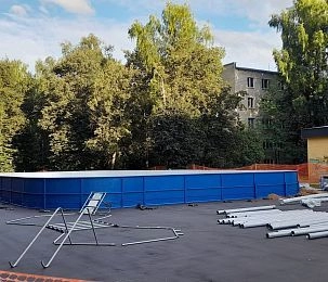 Спорт возвращается во двор на улице Ленина