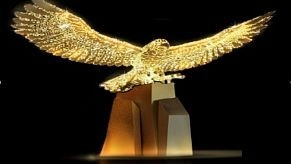 Светящийся орёл появится на «Соколке» к новогодним праздникам