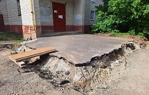 Масштабное благоустройство добралось до двора дома 19 по улице Ленина