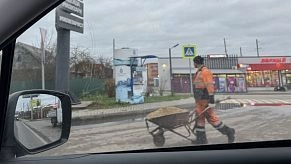 В Истринском округе тротуары обработали от гололёда накануне похолодания