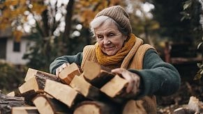 Под Истрой жители до сих пор топят дома дровами